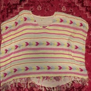 Billabong Multicolor Striped Top